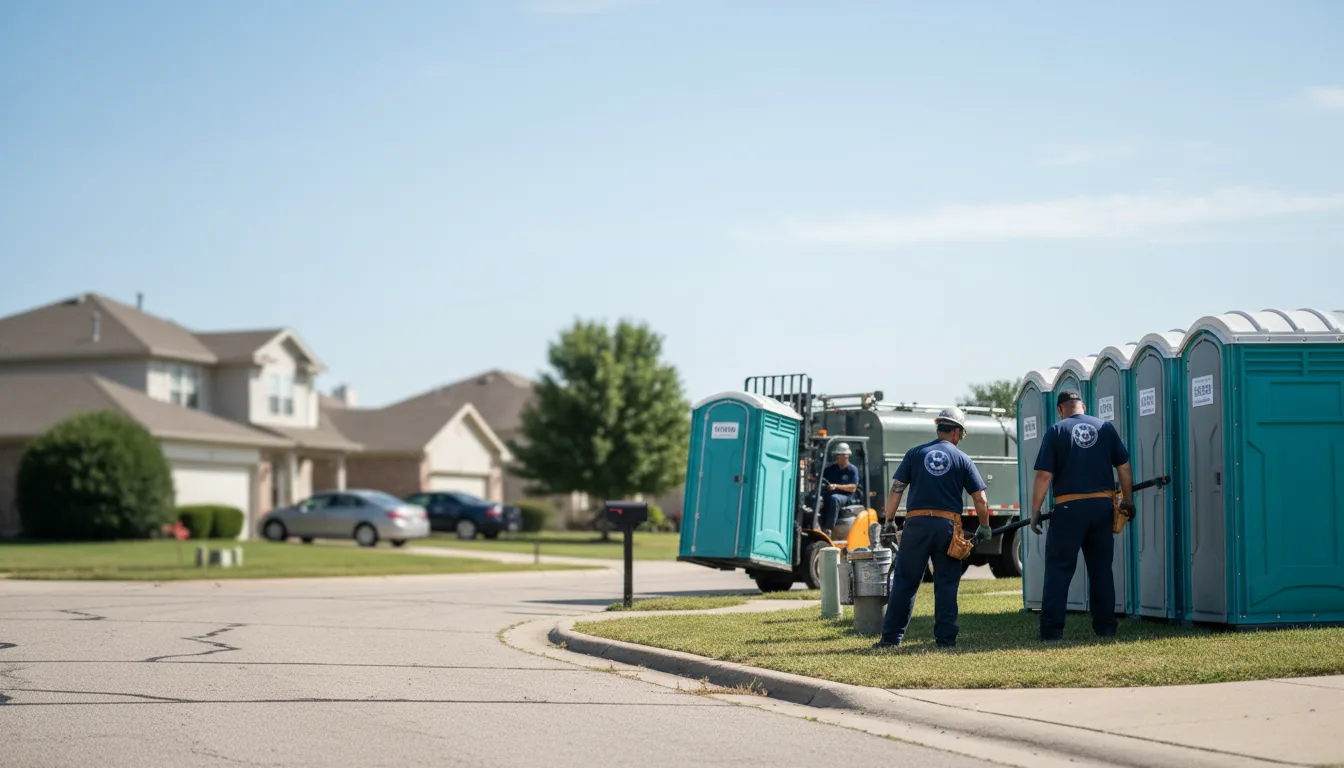 Porta Potty Rental in Walters, OK near me